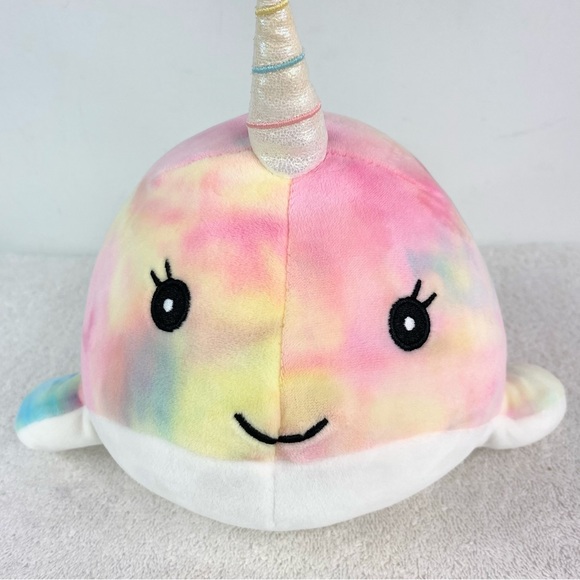 Squishmallow Natalie the Rainbow Narwal and piper the Penguin - Picture 6 of 10